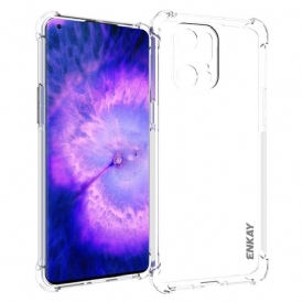 Skal För Oppo Find X5 Pro Transparent Enkay