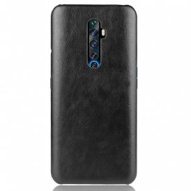 Skal För Oppo Reno 2Z Lichi-lädereffekt