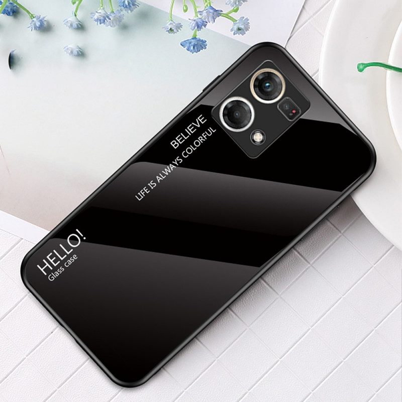 Skal För Oppo Reno 7 Hej Härdat Glas