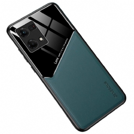 Skal För Oppo Reno 7 Premium Konstläder