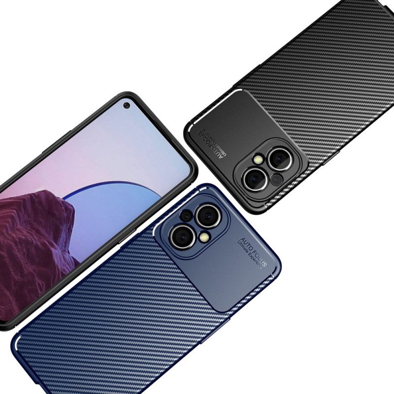 Skal För Oppo Reno 8 Lite Flexibel Kolfiber