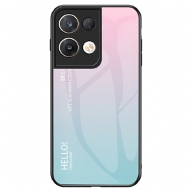 Skal För Oppo Reno 8 Pro Hej Härdat Glas