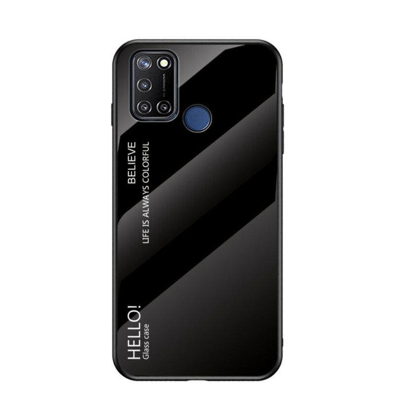 Skal För Realme 7i Hej Härdat Glas