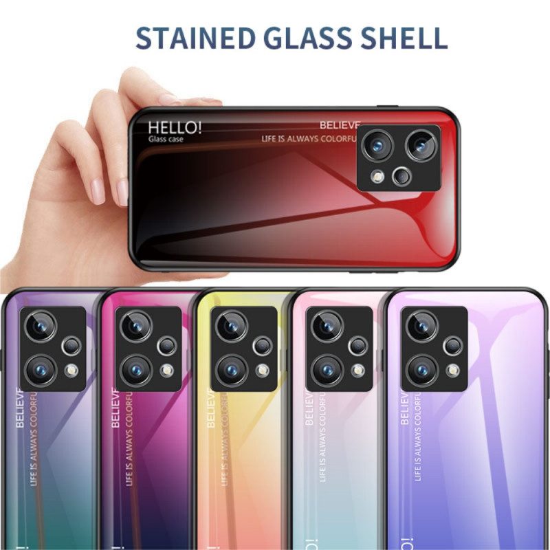 Skal För Realme 9 Pro Plus Hej Härdat Glas