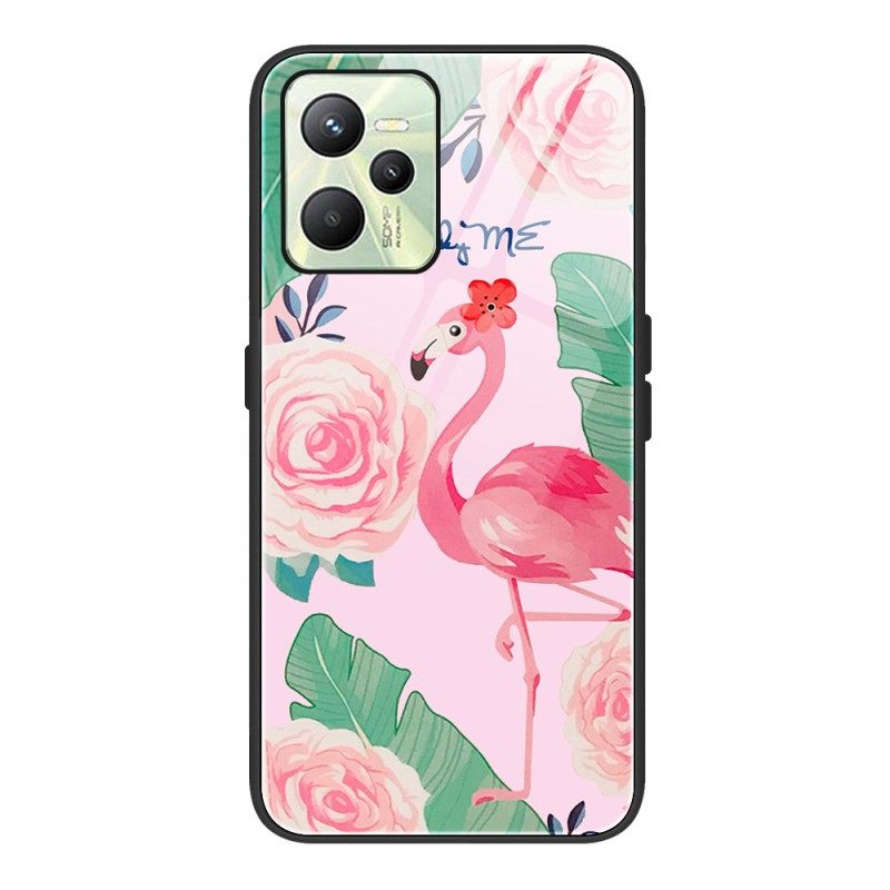 Skal För Realme C35 Flamingo