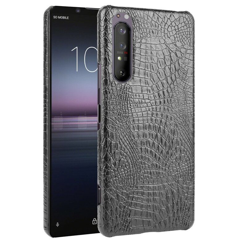 Skal För Sony Xperia 1 II Krokodilskinnseffekt