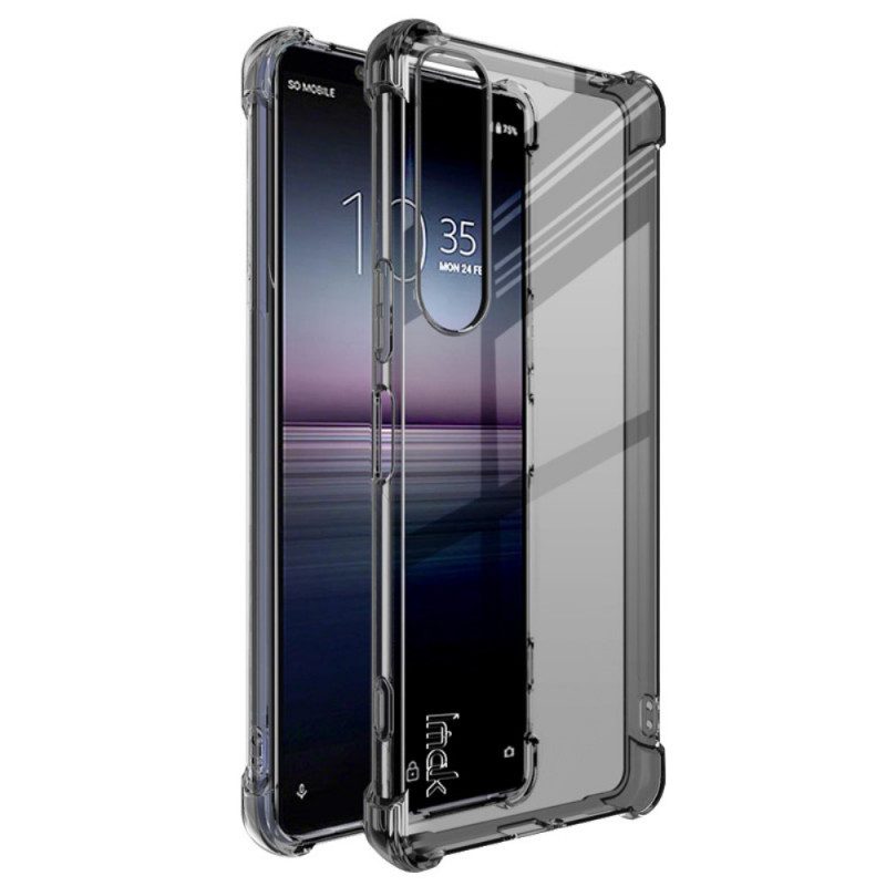 Skal För Sony Xperia 1 IV Transparent Med Imak-skärmfilm