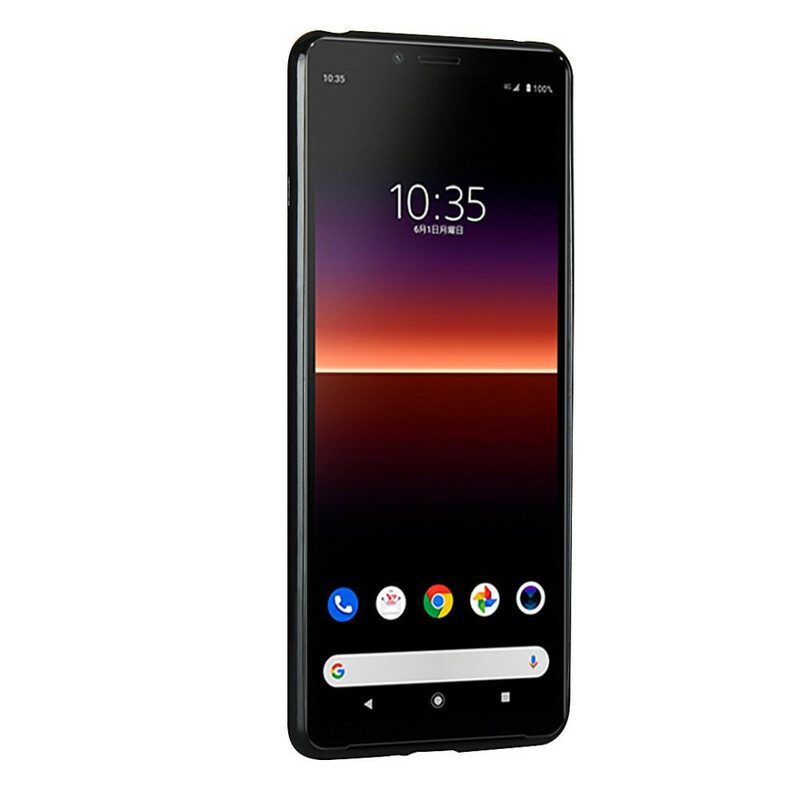 Skal För Sony Xperia 10 II Korthållare Och Snodd