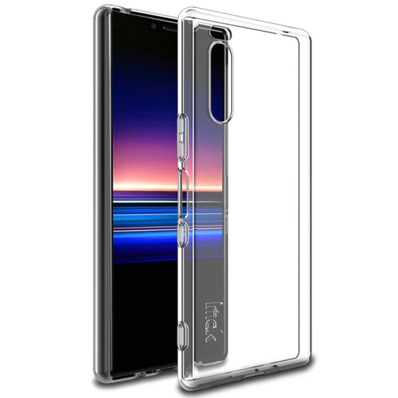 Skal För Sony Xperia 5 Transparent Imak