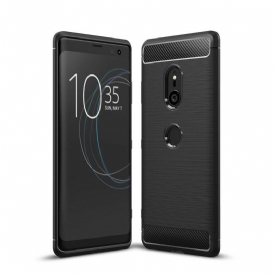 Skal För Sony Xperia XZ3 Borstad Kolfiber