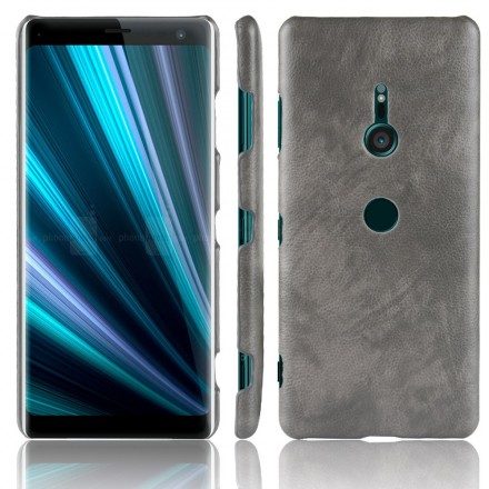 Skal För Sony Xperia XZ3 Performance Litchi Lädereffekt