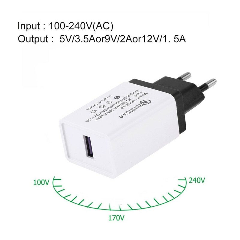 Usb Väggladdare Adapter Eu-Kontakt