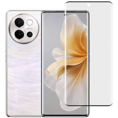Böjt Skärmskydd I Härdat Glas För V40 Lite 5g