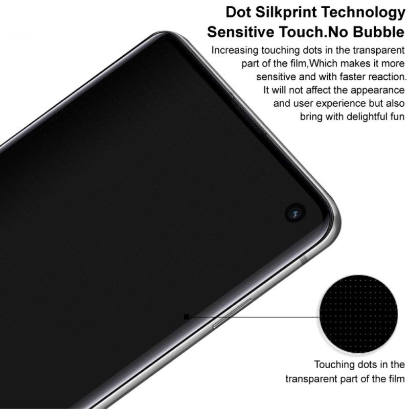 Böjt Skärmskydd I Härdat Glas Mot Spioner För V40 Lite 5g