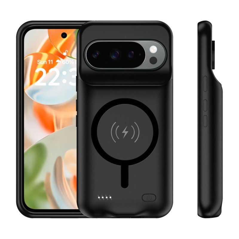 Externt Batterifodral På 6000 Mah För Google Pixel 10 / 10 Pro Med Magnetisk Stängning