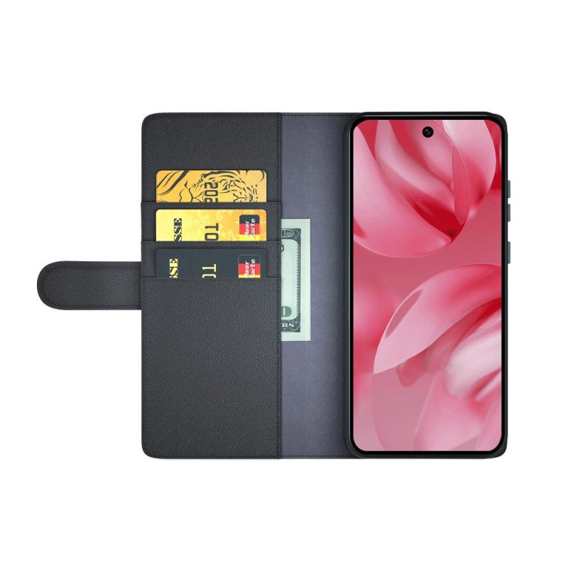 Fodral För Google Pixel 10 / 10 Pro Äkta Läder