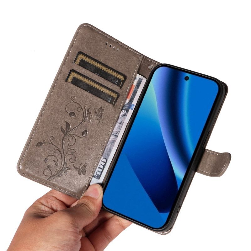 Fodral För Google Pixel 10a Blommönster