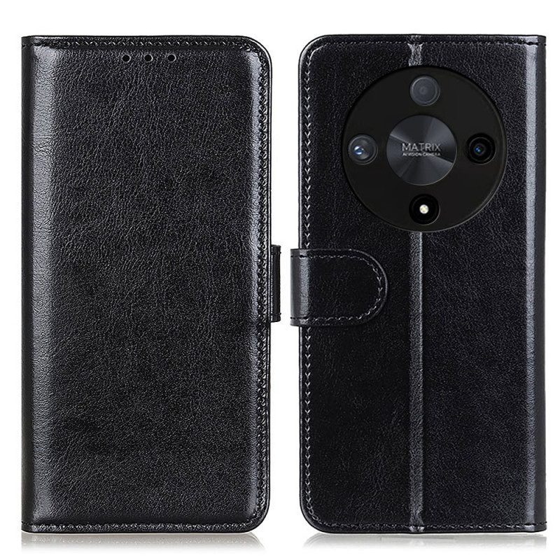 Fodral För Honor X9b / Magic 6 Lite Lackläderimitation