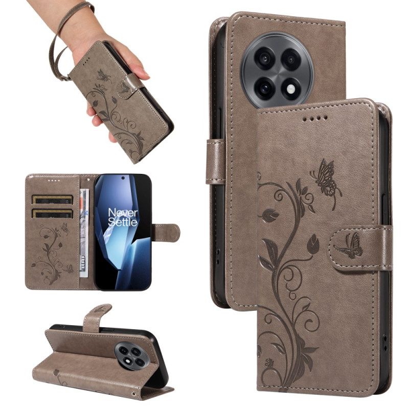 Fodral För Oneplus 13r Blommönsterrem