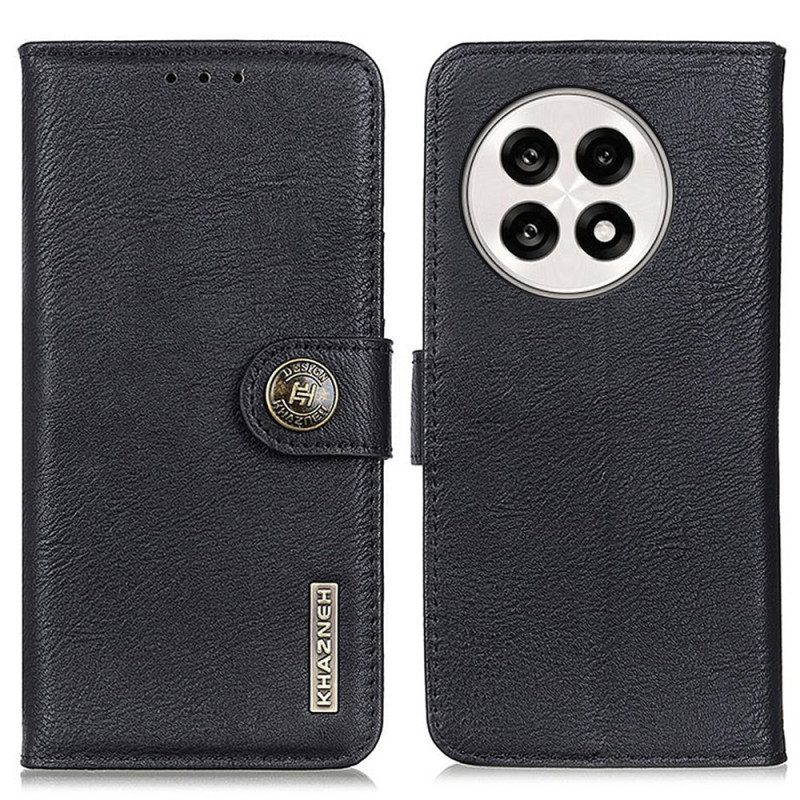 Fodral För Oneplus 13r Khazneh Lädereffekt