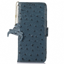 Fodral För Oneplus 13r Rfid-blockerande Strutsläder