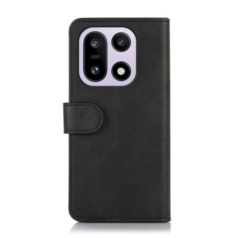 Fodral För Oneplus 15 Lädereffekt