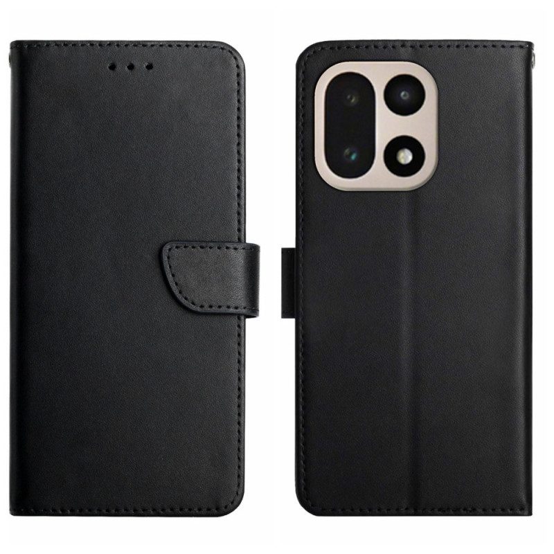 Fodral För Oneplus 15 Nappaläder
