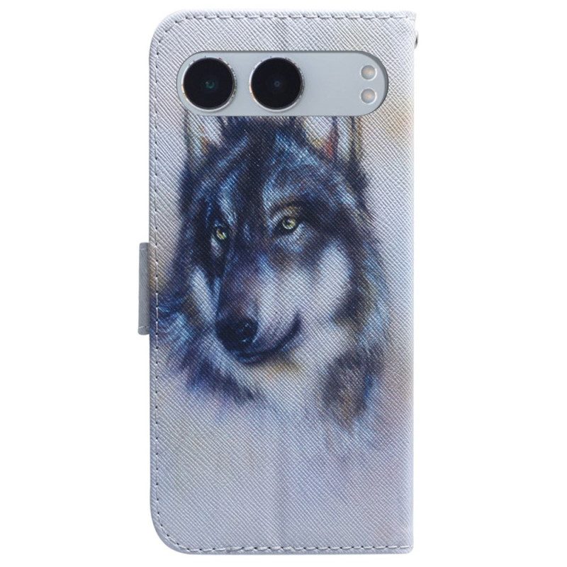 Fodral För Oneplus Nord 4 Akvarell Varg