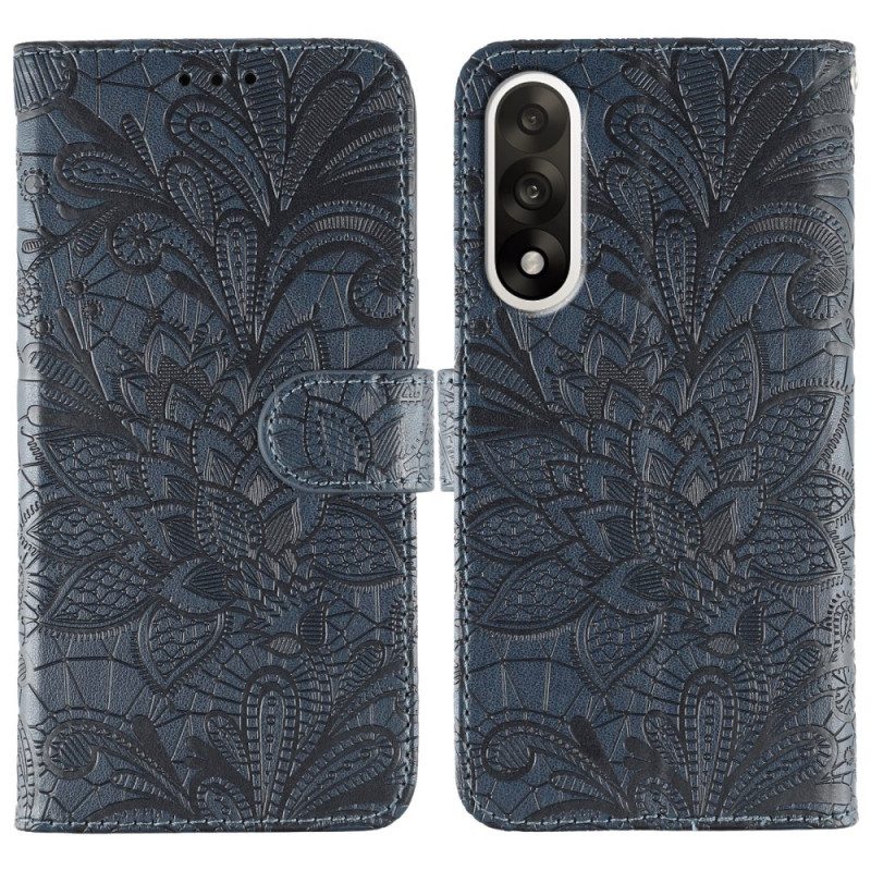Fodral För Oneplus Nord 5 Blommig Spets