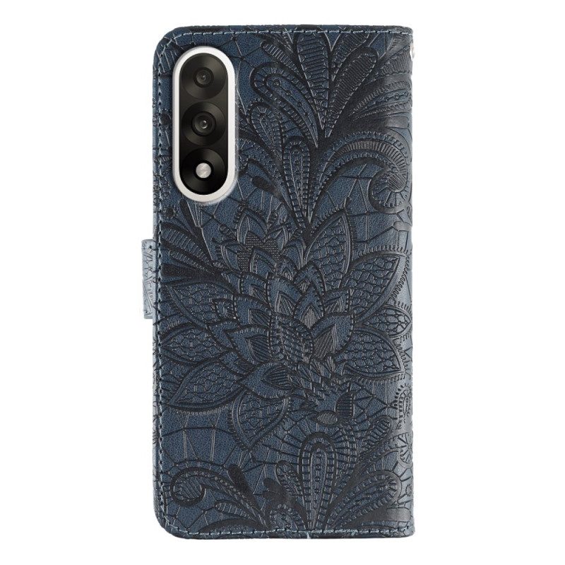 Fodral För Oneplus Nord 5 Blommig Spets