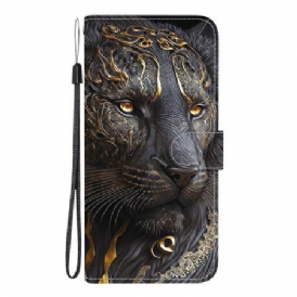 Fodral För Oneplus Nord 5 Gyllene Lejonet