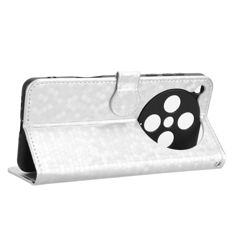 Fodral För Oppo Find X8 Pro Glitterprickar Med Rem