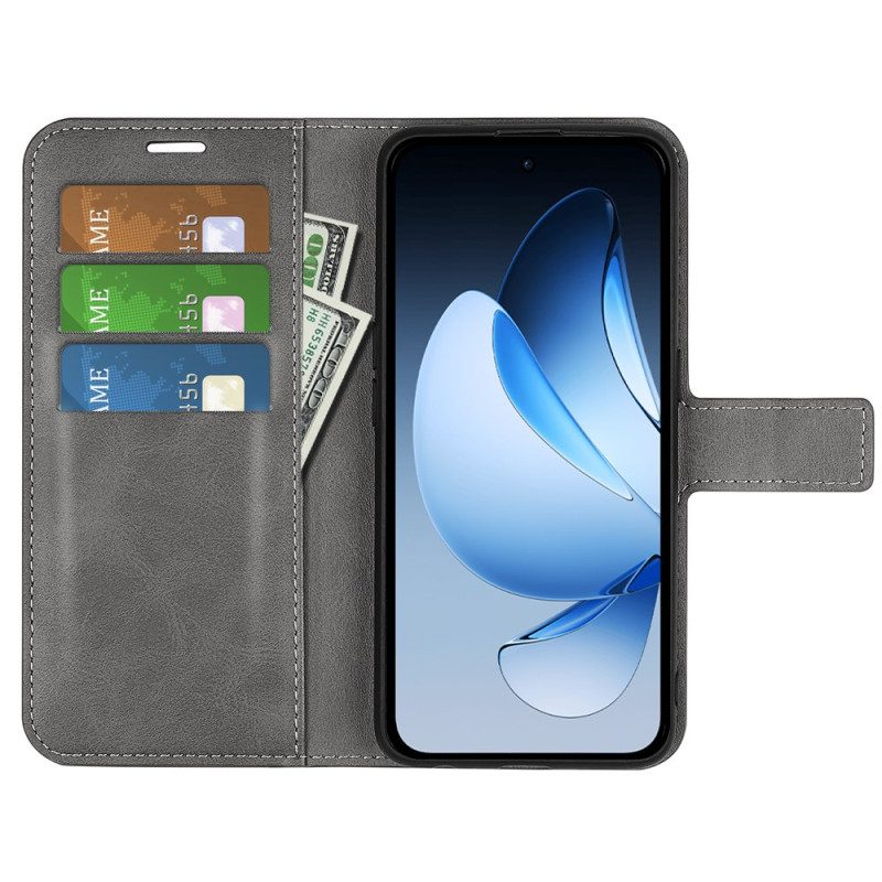 Fodral För Oppo Reno 13 5g Läderstil