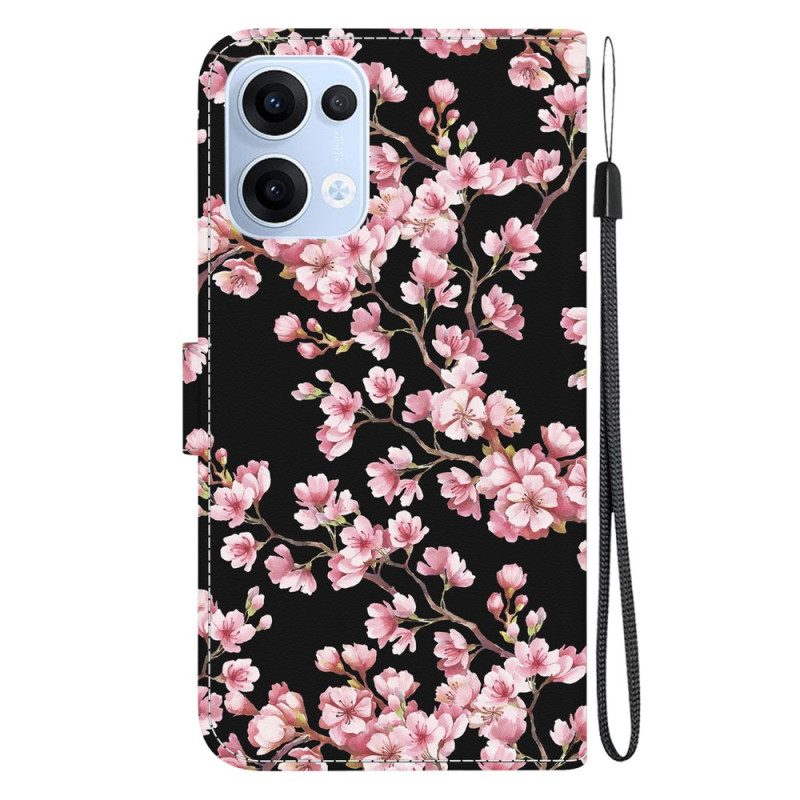 Fodral För Oppo Reno 13 5g Plommonblommor