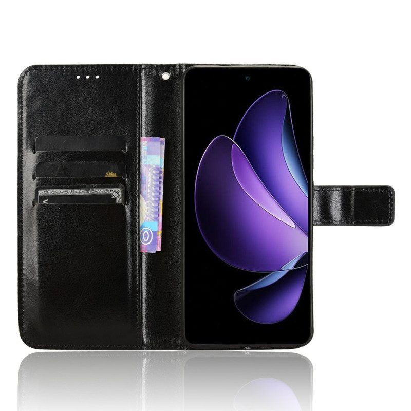 Fodral För Oppo Reno 13f 4g / 5g / 13 Fs 5g Flashigt Konstläder