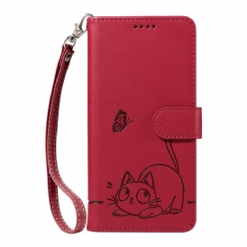 Fodral För Oppo Reno 14 5g Katt