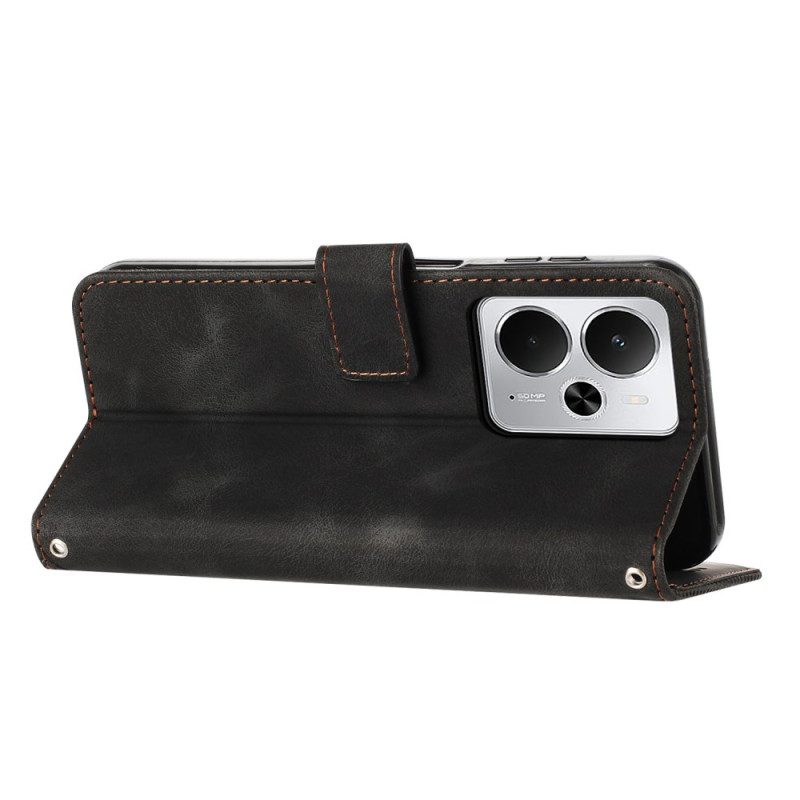 Fodral För Realme 14 5g Linjer Och Rem