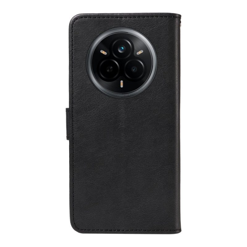 Fodral För Realme 14 Pro 5g Enkelt Konstläder