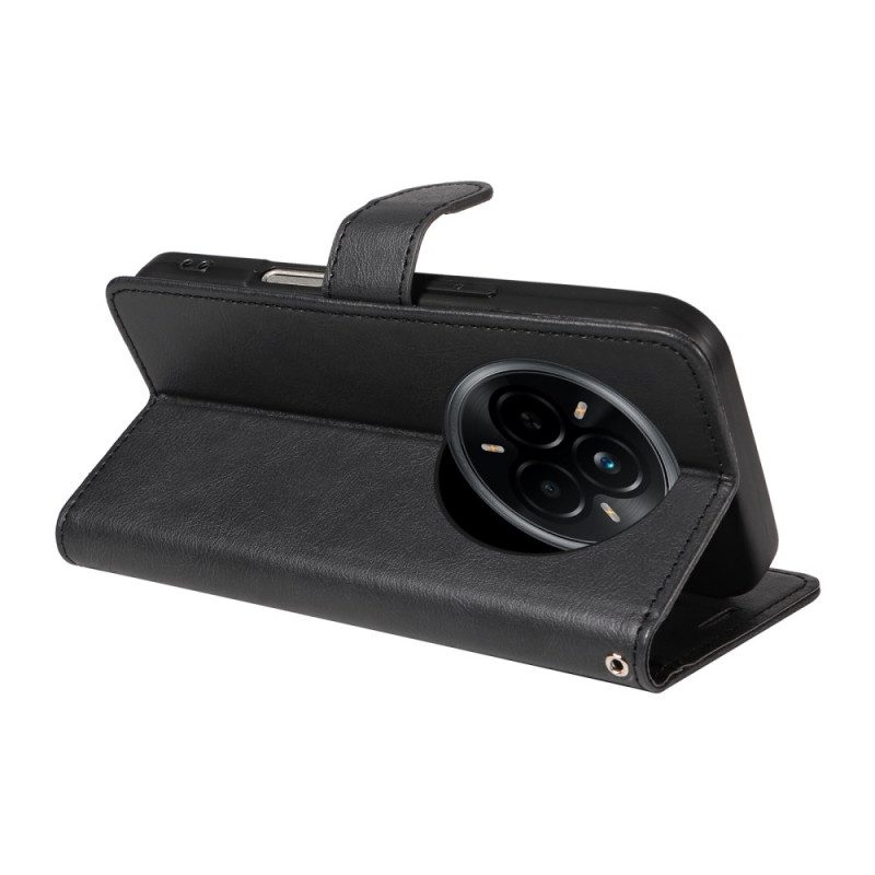 Fodral För Realme 14 Pro 5g Enkelt Konstläder