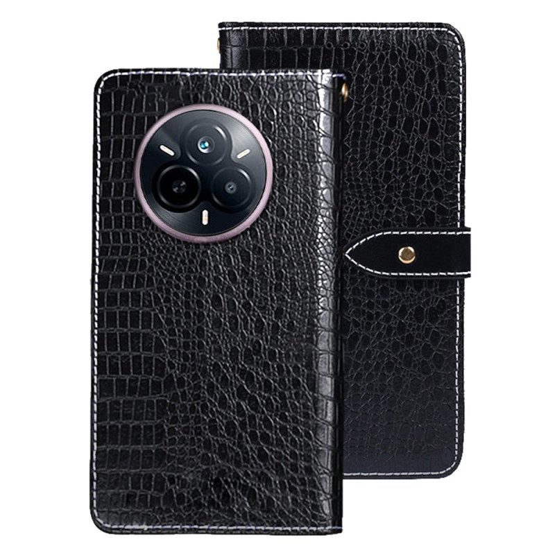 Fodral För Realme 14 Pro 5g Krokodilstil Idewei