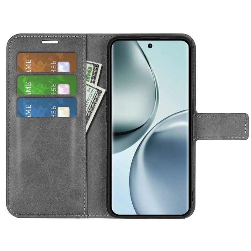 Fodral För Realme 14 Pro 5g Lädermodell