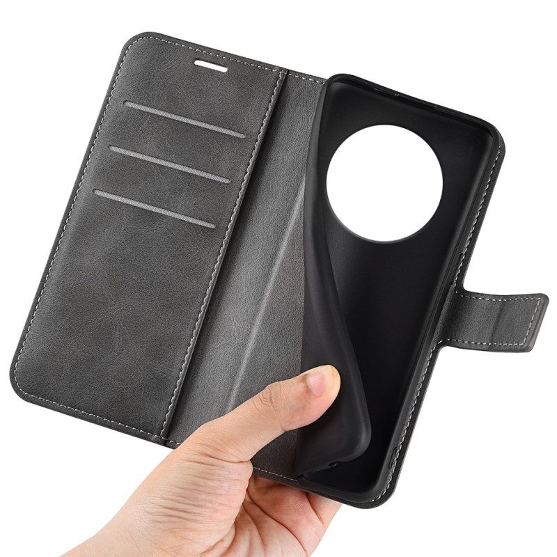 Fodral För Realme 14 Pro 5g Lädermodell