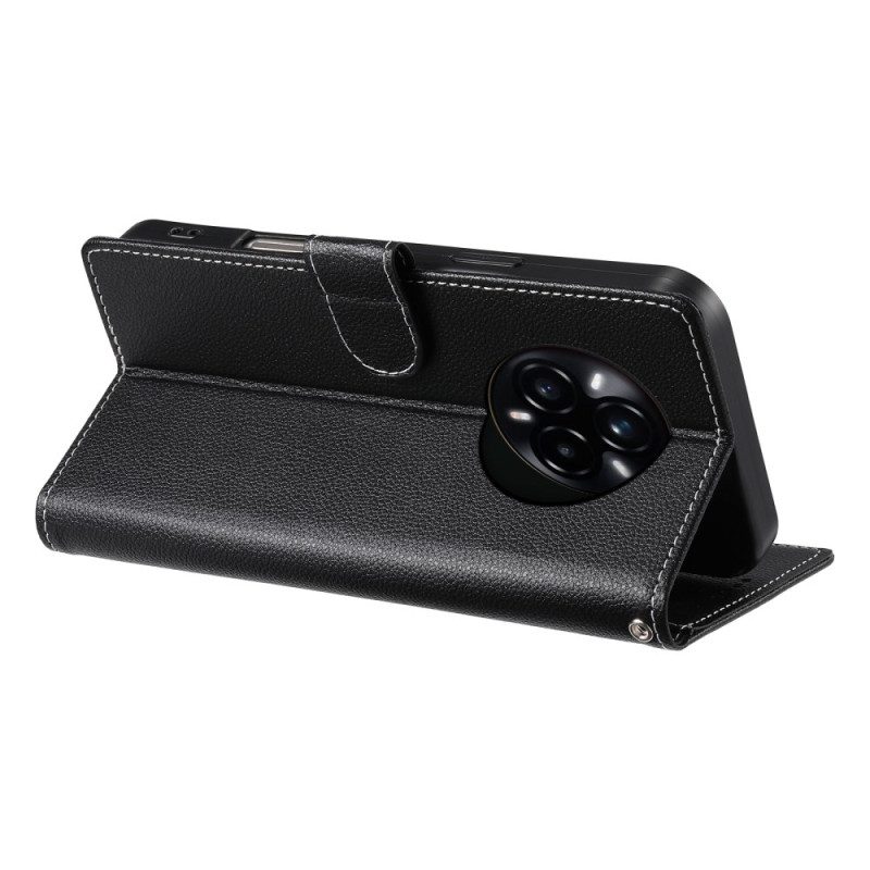 Fodral För Realme 14 Pro Plus 5g Slät Med Rem