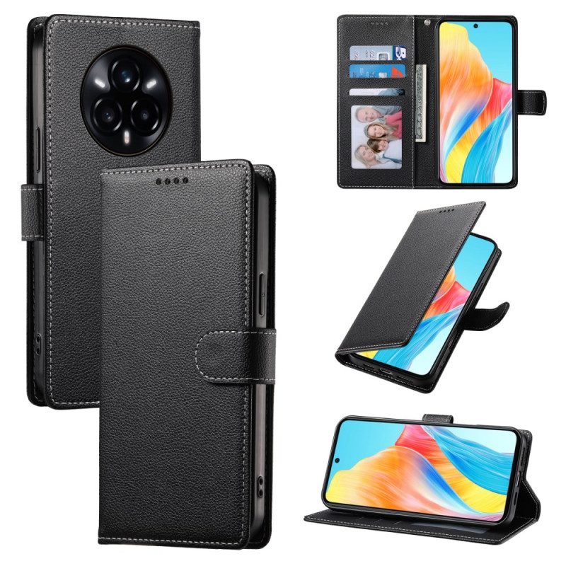 Fodral För Realme 14 Pro Plus 5g Slät Med Rem