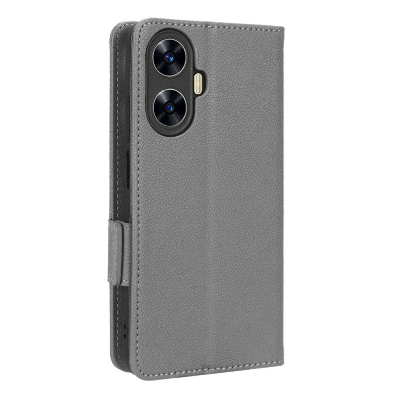 Fodral För Realme C55 Plånbok Med Smal Rem