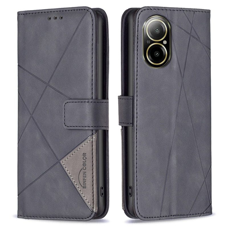 Fodral För Realme C67 Geometriskt Mönster Binfen Color