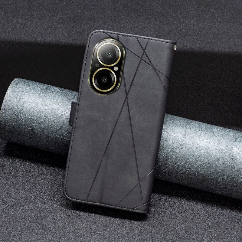 Fodral För Realme C67 Geometriskt Mönster Binfen Color