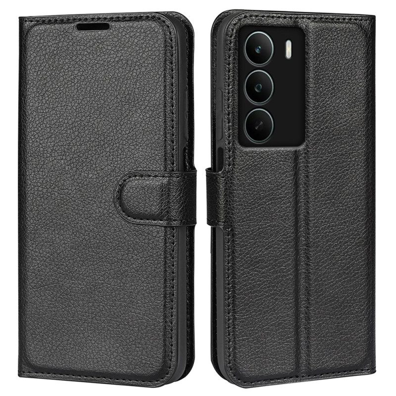 Fodral För Realme C71 Klassiskt Konstläder