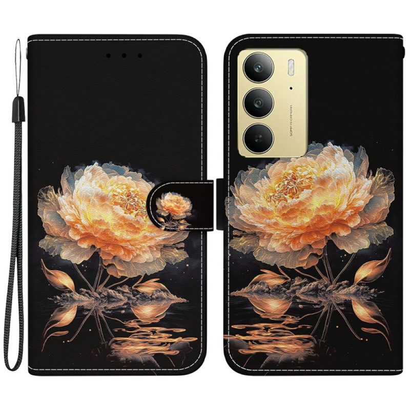 Fodral För Realme C75 Gyllene Pion