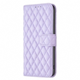 Fodral För Sony Xperia 10 Vi Quiltad Binfen Färg